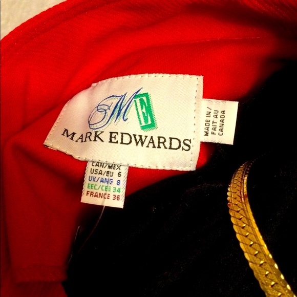 💥NWT UNIQUE DESIGNER VINTAGE💥FIRE ENGINE RED DRESS - Picture 4 of 6